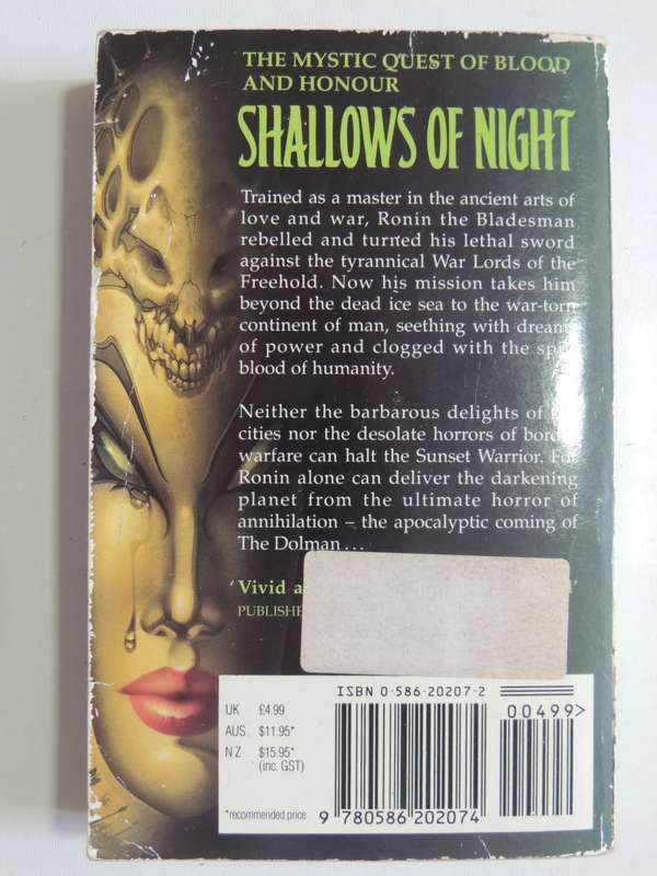 Shallows Of Night - Volume 2 Chronicles Of The Sunset Warrior - Eric Lustbader