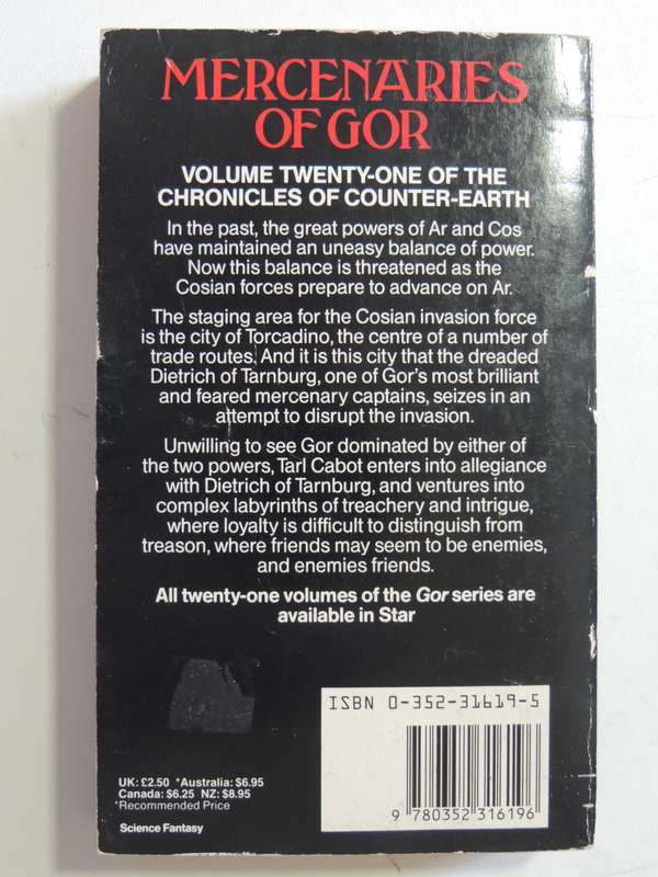 Mercenaries Of Gor - John Norman