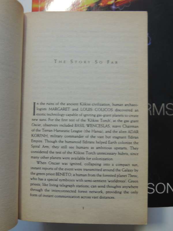 The Saga Seven Suns 4Vol:Hidden Empire,Forest Of Stars,Horizon Storms,Scattered Suns -Kevin Anderson