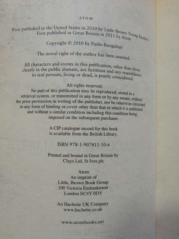 Ship Breaker - Paolo Bacigalupi