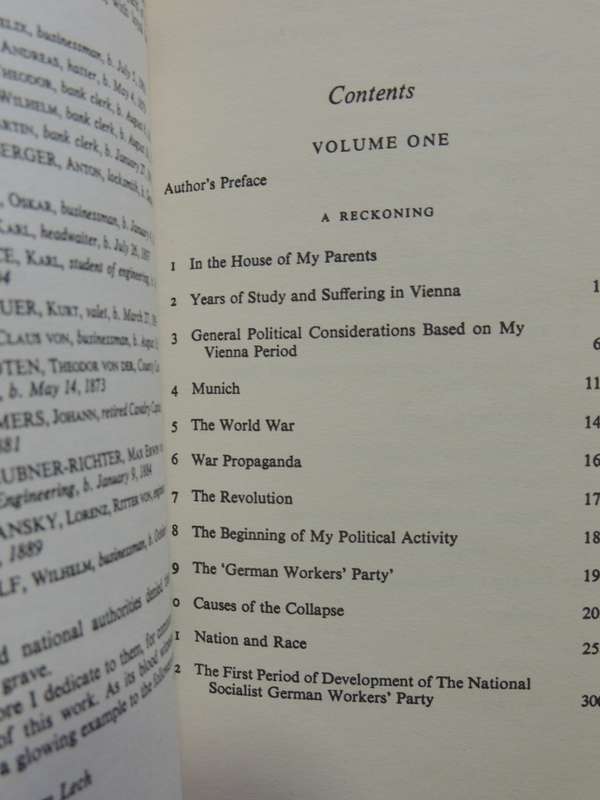 Mein Kampf - Adolf Hitler    Translated by Ralph Manheim