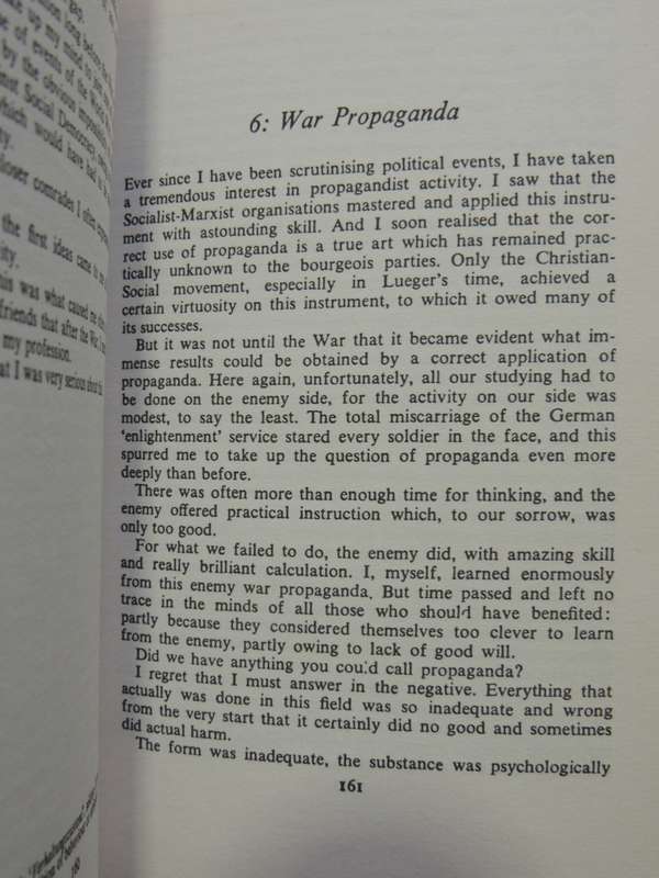 Mein Kampf - Adolf Hitler    Translated by Ralph Manheim