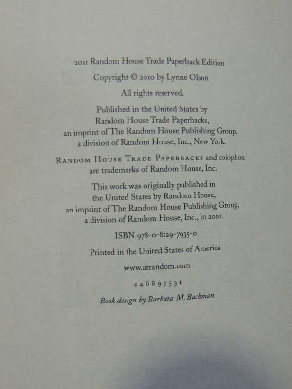 Citizens Of London - The Americans Who Stood With Britain In Its Darkest, Finest Hour  Lynne Olson