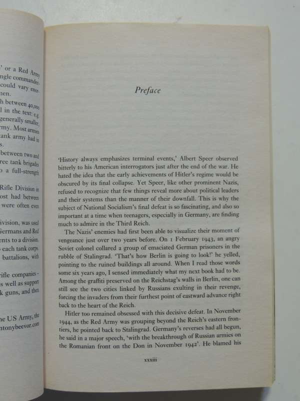 Berlin - The Downfall 1945  Antony Beevor