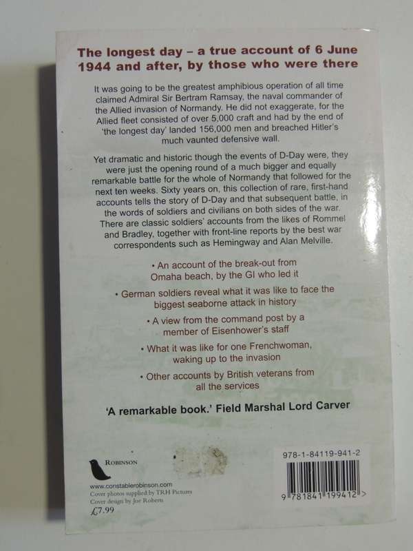 D-Day As They Saw It  ed Jon E. Lewis