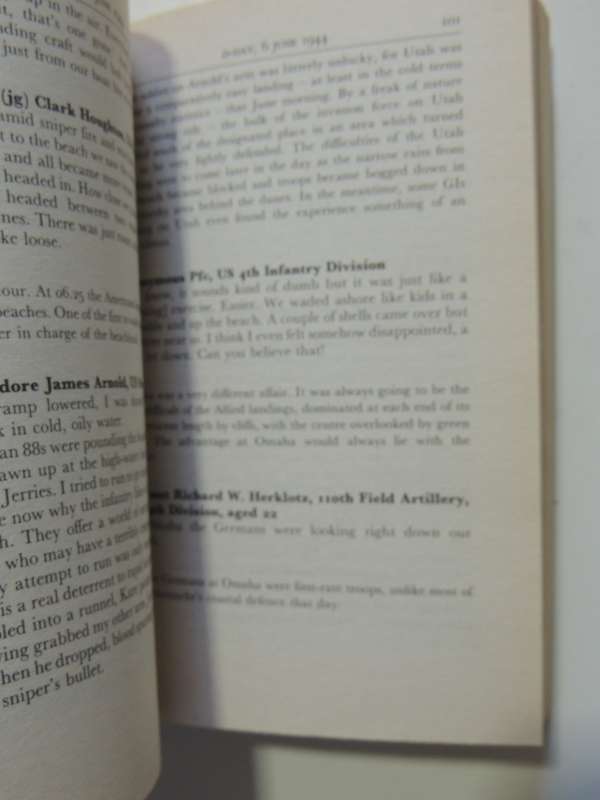 D-Day As They Saw It  ed Jon E. Lewis