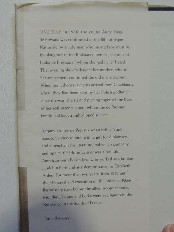 Jacques And Lotka - A Resistance Story  Aude Yung-De Prévaux