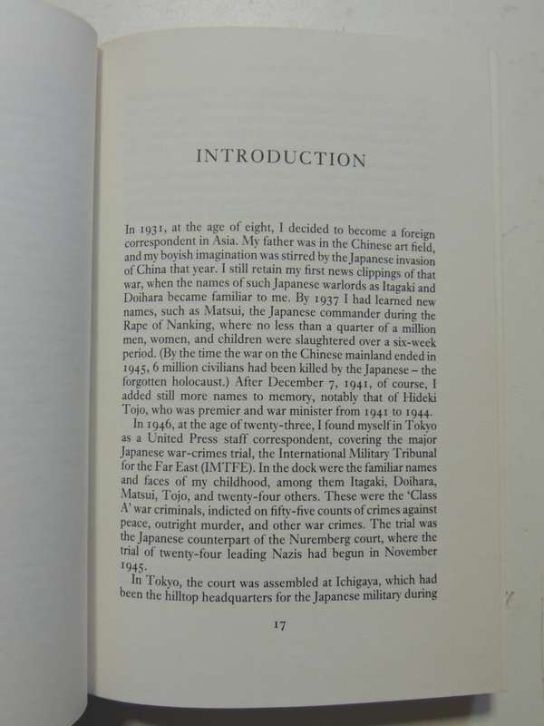 The Other Nuremberg - The Untold Story Of The Tokyo War Crime Trials  Harold C. Brackman