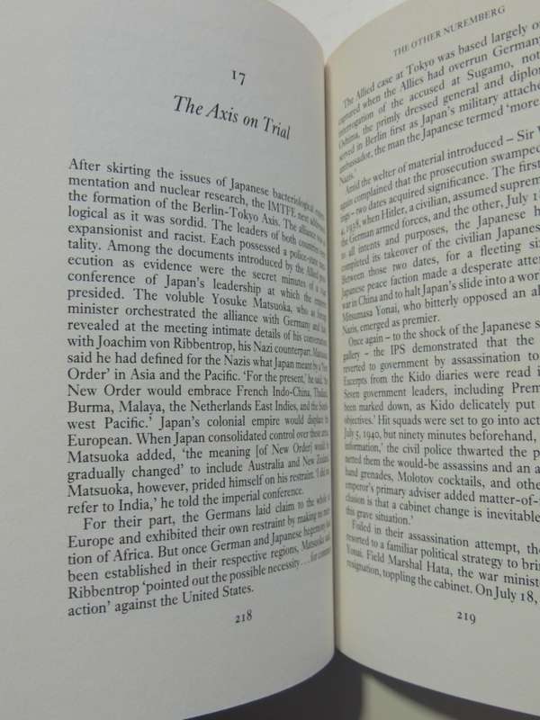 The Other Nuremberg - The Untold Story Of The Tokyo War Crime Trials  Harold C. Brackman