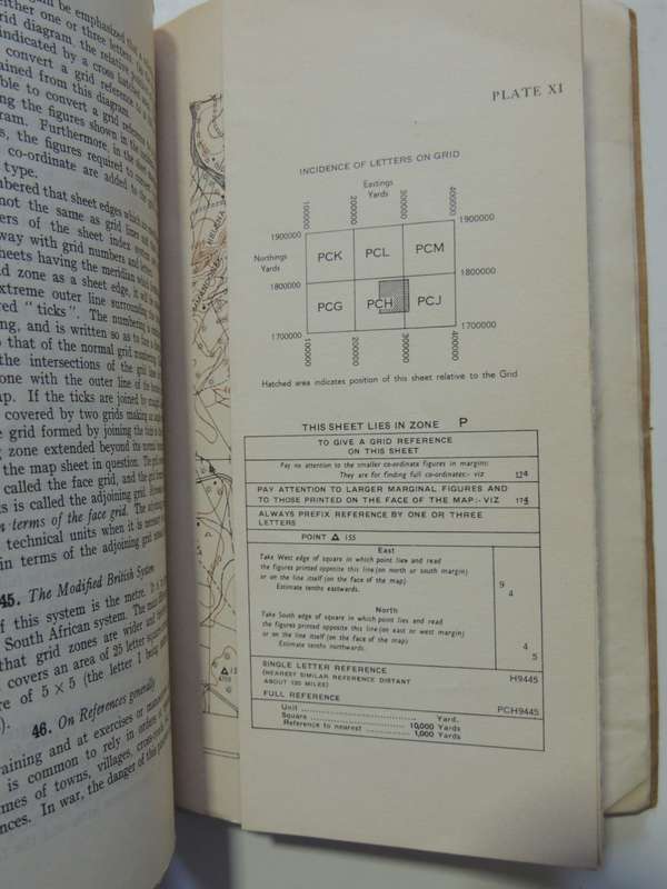 Union Of South Africa - Notes On Map ReadingGeneral Staff, U.D.F., Defence Headquarters Pretoria