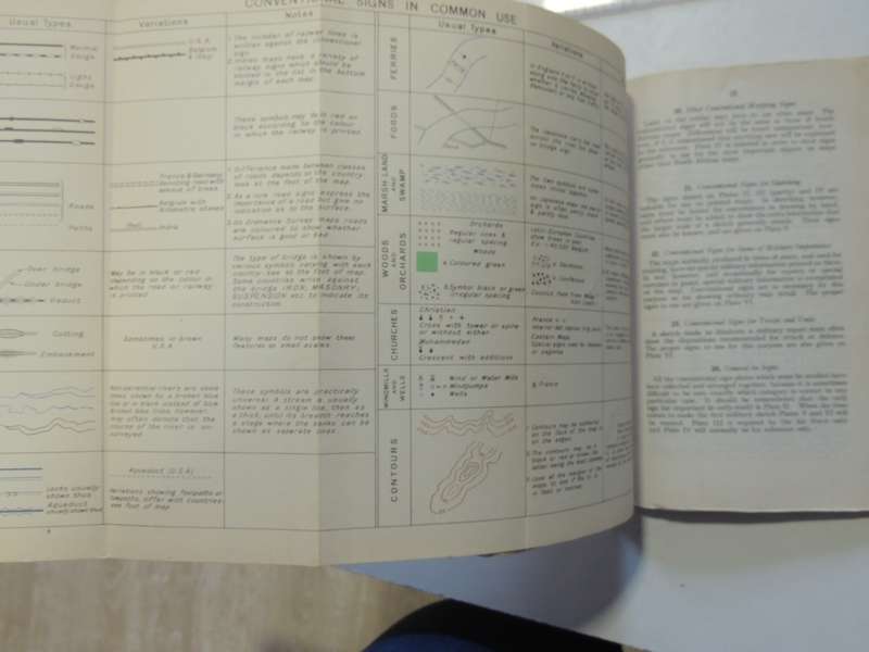 Union Of South Africa - Notes On Map ReadingGeneral Staff, U.D.F., Defence Headquarters Pretoria
