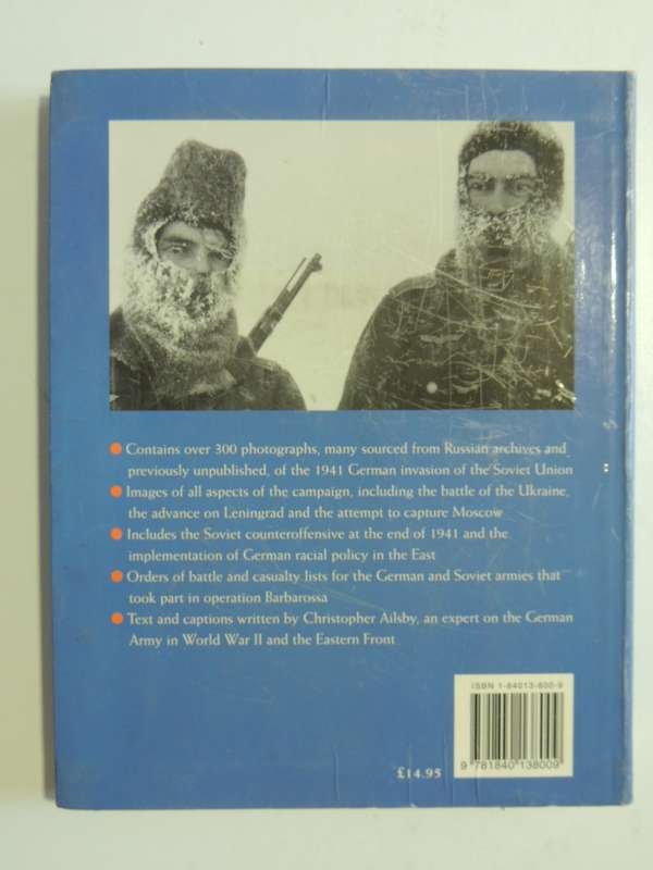 World War II On The Eastern Front-Barbarossa The German Invasion Of Russia 1941  Christopher Ailsby