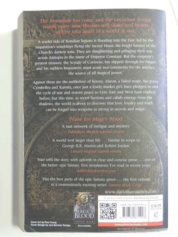 Scarlet Tides - The Moontide Quartet Book 2 - David Hair