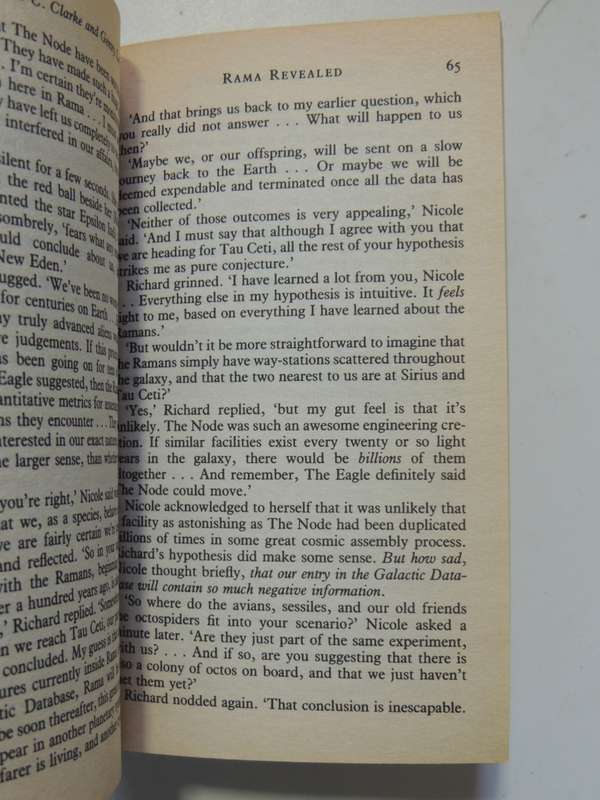 Rama Revealed- Arthur C. Clarke & Gentry Lee