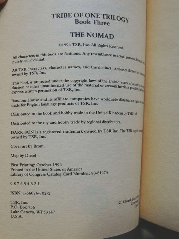 The Nomand - Tribe Of One Vol 3 - Simon Hawke