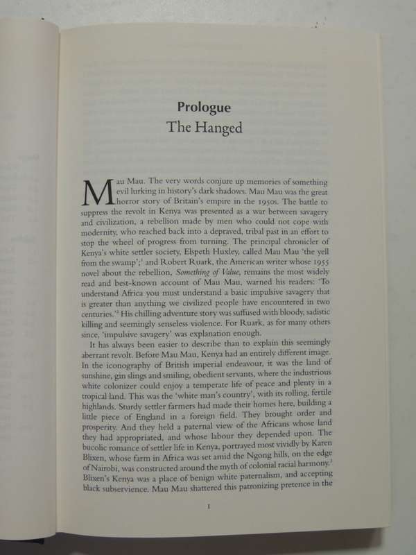 Histories Of The Hanged - Britain`s Dirty War In Kenya And The End Of The Empire - David Anderson
