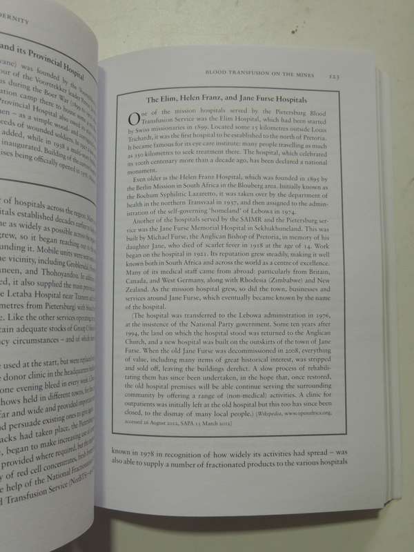 From Myths To Modernity - The Story Of Blood Transfusion In South Africa - Anthea Jeffery