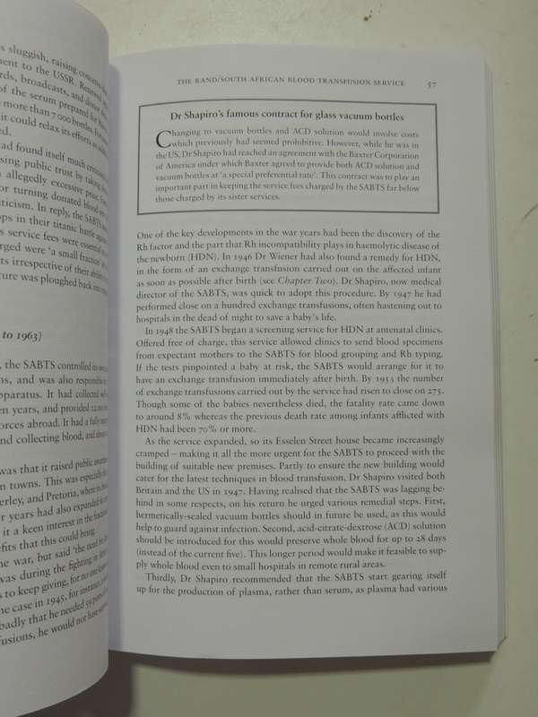 From Myths To Modernity - The Story Of Blood Transfusion In South Africa - Anthea Jeffery