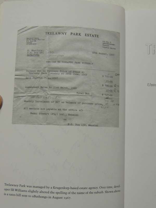 Number 43 Trelawney Park Kwa Magogo - Inscribed - Elias Masilela