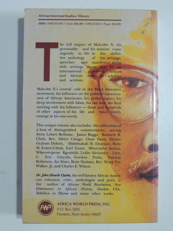 Malcolm X - The Man And His Times - Ed. John Henrik Clarke