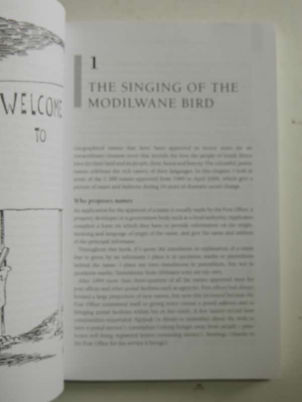 Falling Into Place - The Story Of Modern South African Place Names - Elwyn Jenkins