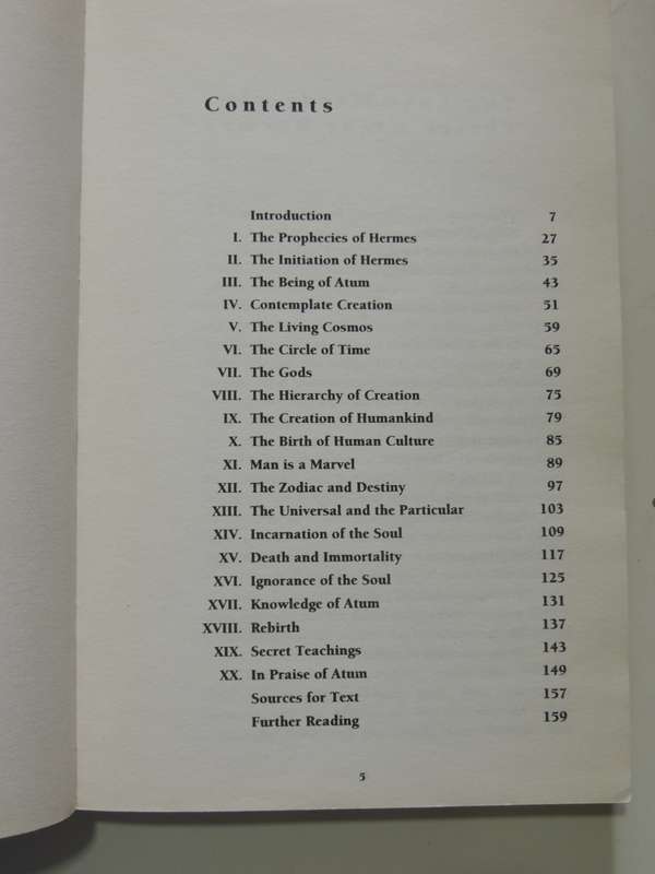 The Hermetica - The Lost Wisdom Of The Pharaohs - Timothy Freke & Peter Candy