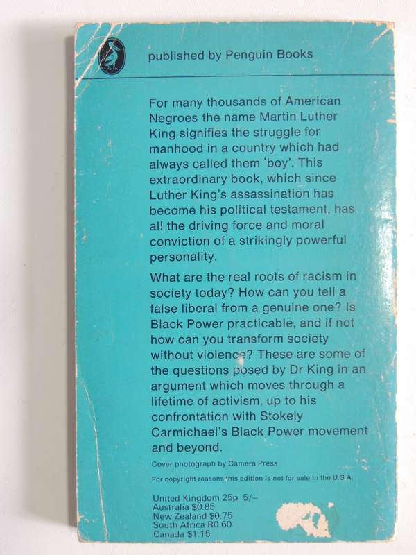 Chaos Or Community? - Martin Luther King
