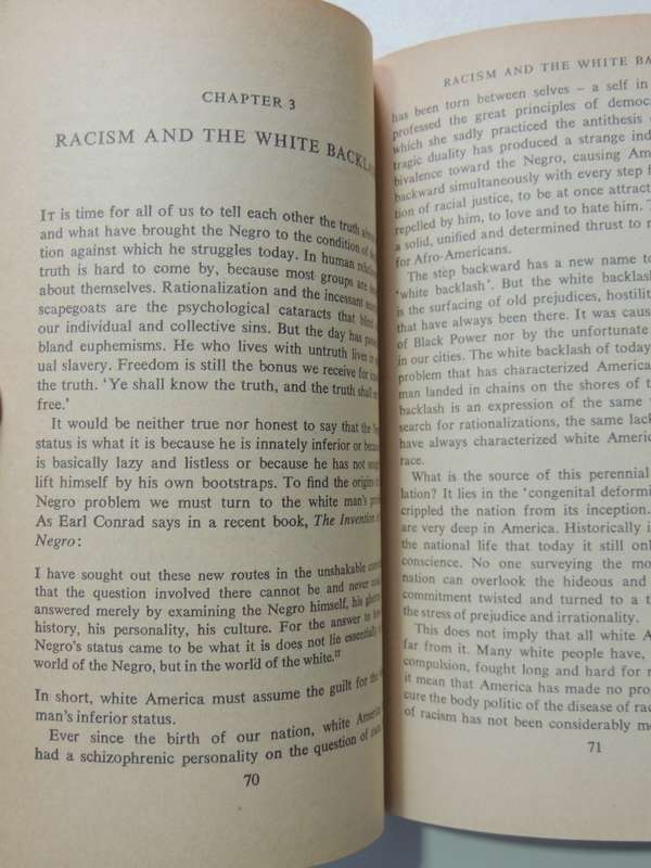 Chaos Or Community? - Martin Luther King