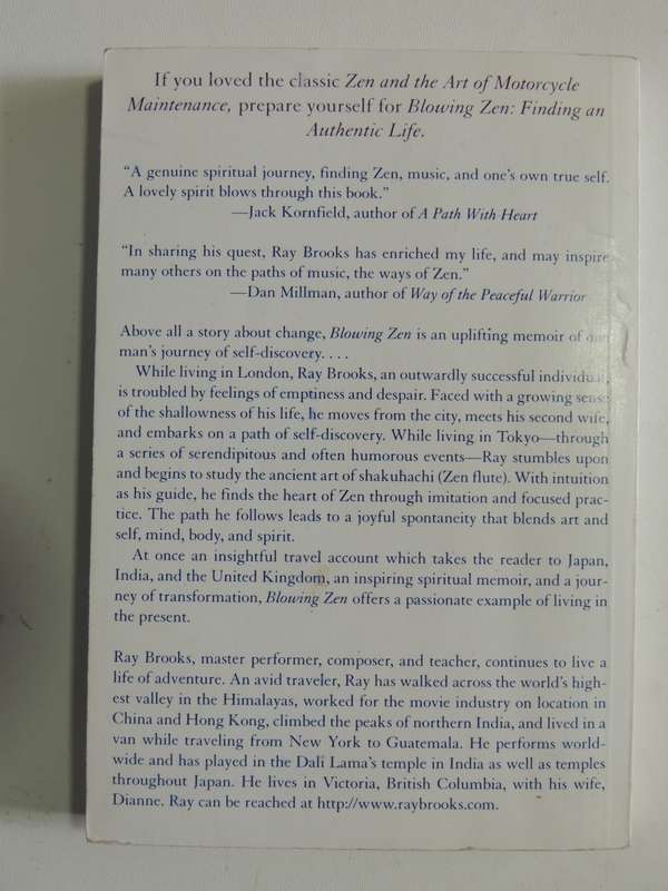 Blowing Zen - Finding An Authentic LifeRay Brooks