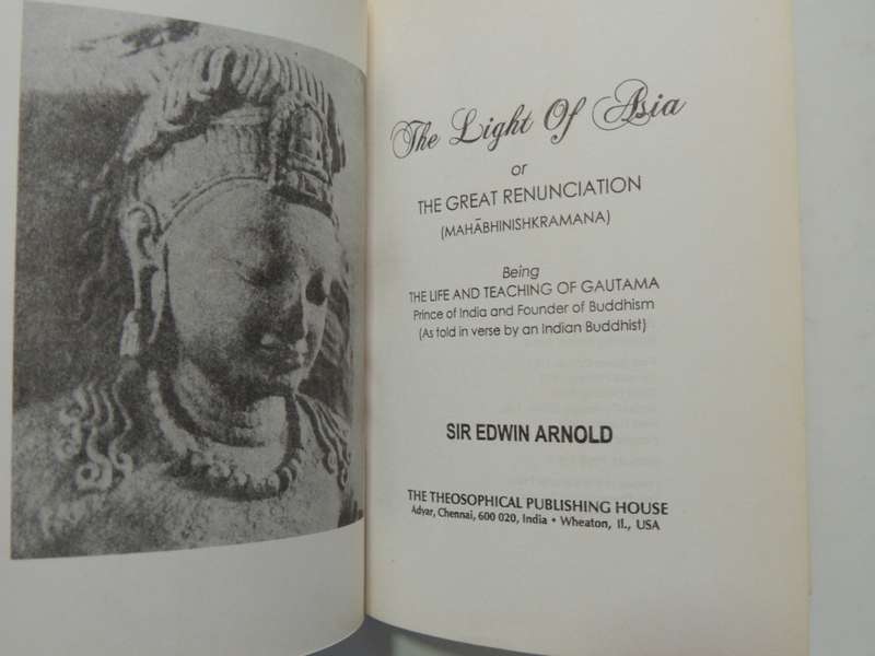 The Light Of Asia Or The Great Renunciation- Sir Edwin Arnold