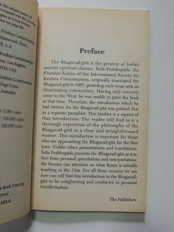 Introduction To Bhagavad-Gita