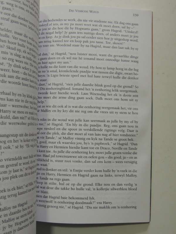 Harry Potter En Die Towenaar Se Steen- J.K. Rowling      5th Impression  SCARCE