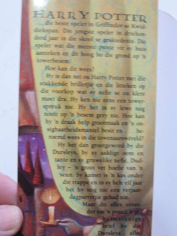 Harry Potter En Die Towenaar Se Steen- J.K. Rowling      10th Impression  SCARCE