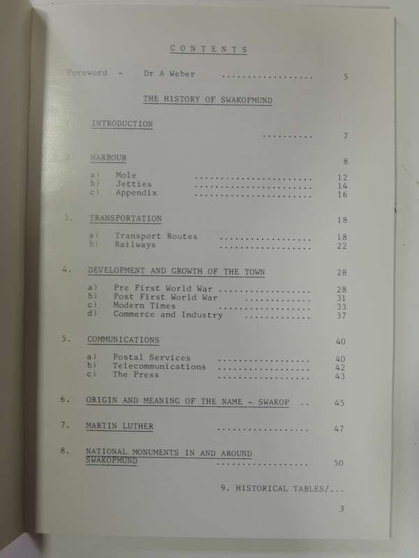 Swakopmund - A Chronicle Of The Town`s People, Places And Progress - Ursula Massman