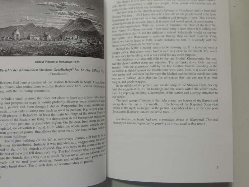 A Concise History of the Rehoboth Basters Until 1990 - Rudolf G. Britz,Hartmut Lang,Cornelia Limpri