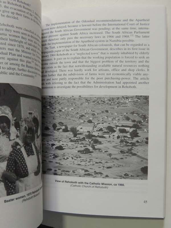 A Concise History of the Rehoboth Basters Until 1990 - Rudolf G. Britz,Hartmut Lang,Cornelia Limpri