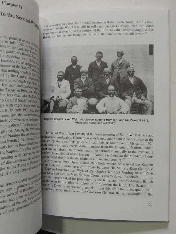 A Concise History of the Rehoboth Basters Until 1990 - Rudolf G. Britz,Hartmut Lang,Cornelia Limpri