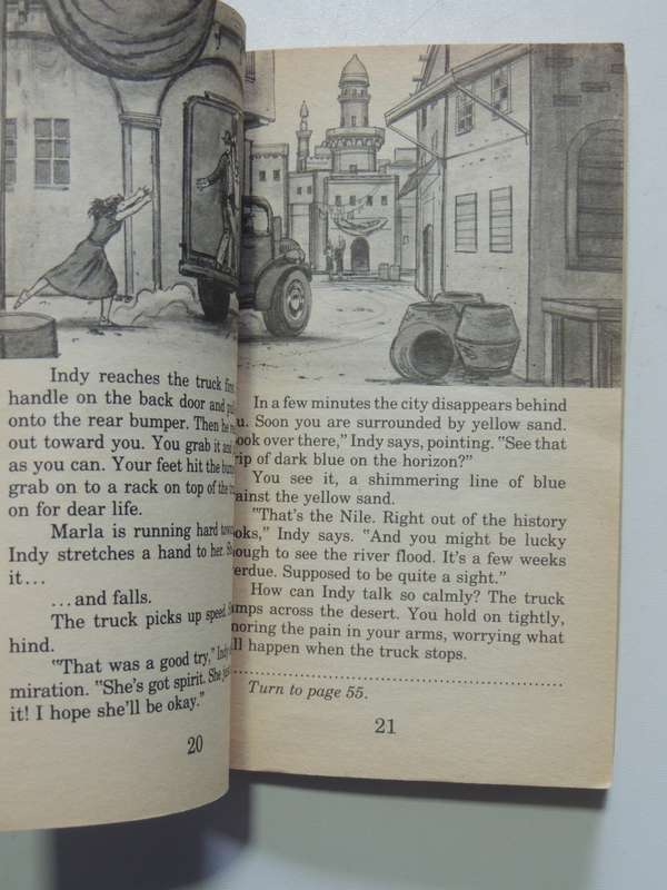 Indiana Jones And The Cult Of The Mummy`s Crypt - Find Your Fate Adventure 7 - R.L. Stine