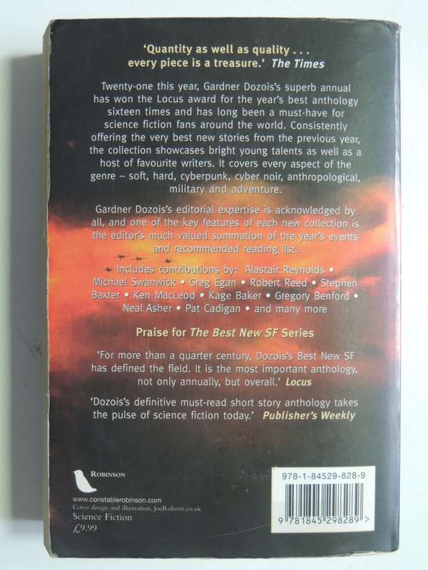 The Mammoth Book Of Best New SF 21ed. Gardner Dozois