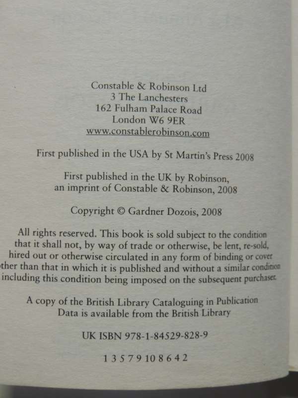 The Mammoth Book Of Best New SF 21ed. Gardner Dozois