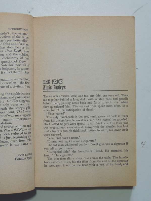The War Book - ed. James Sallis