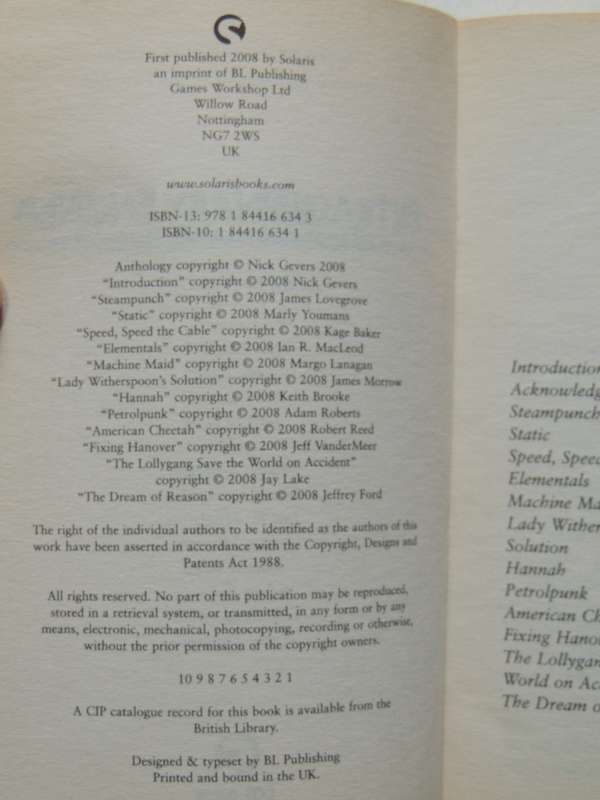 Extraordinary Engines- ed. Nick Gevers