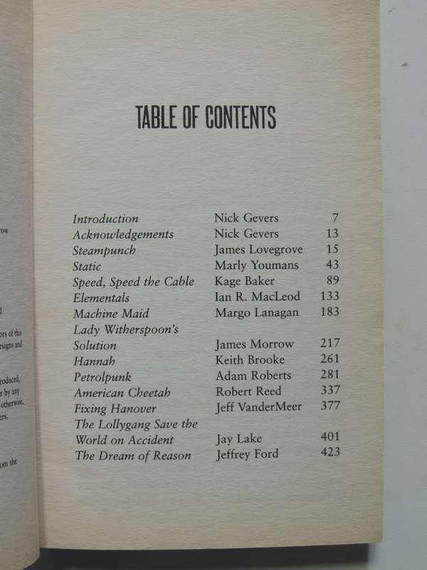 Extraordinary Engines- ed. Nick Gevers