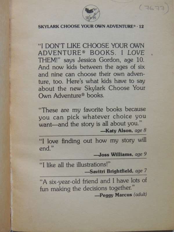 The Creature From Miller`s Pond - Choose Your Own Adventure 12 - Susan Saunders