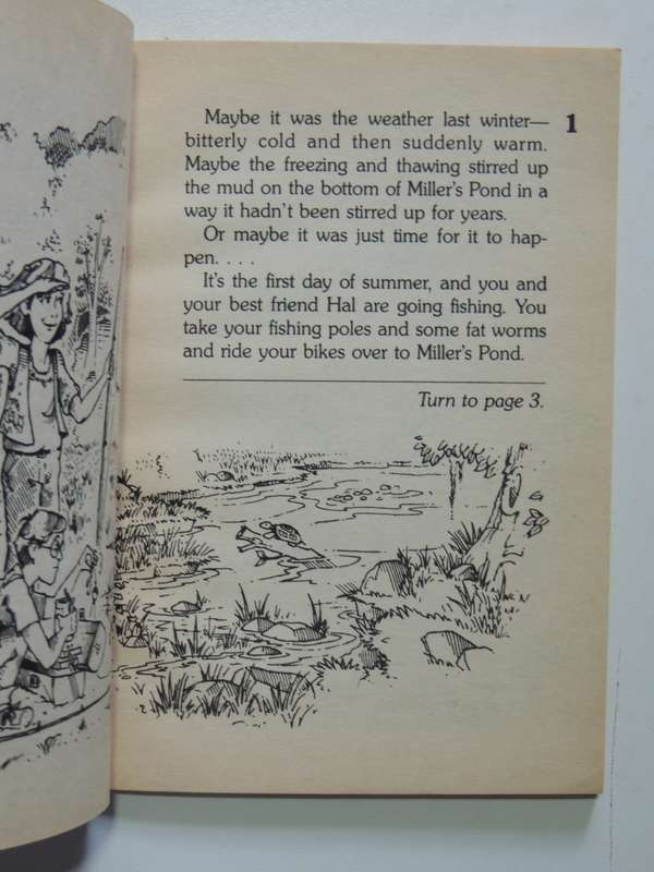 The Creature From Miller`s Pond - Choose Your Own Adventure 12 - Susan Saunders