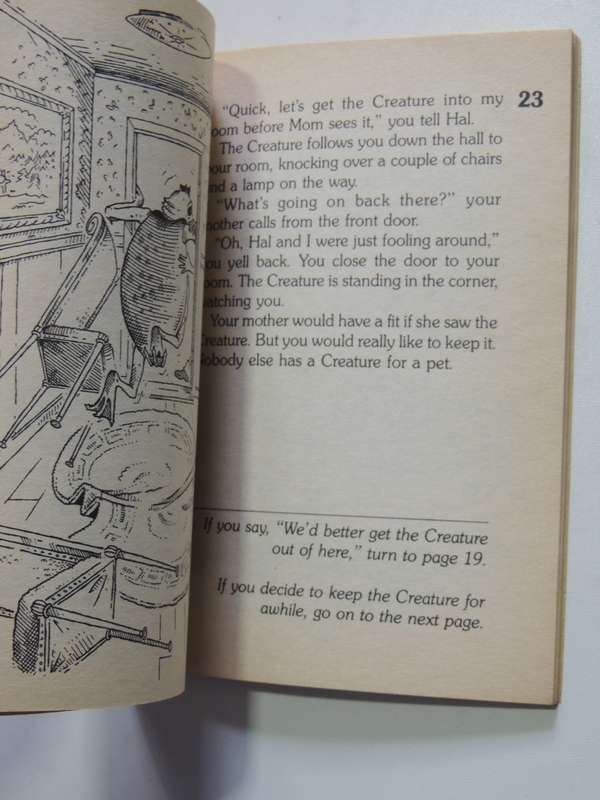 The Creature From Miller`s Pond - Choose Your Own Adventure 12 - Susan Saunders