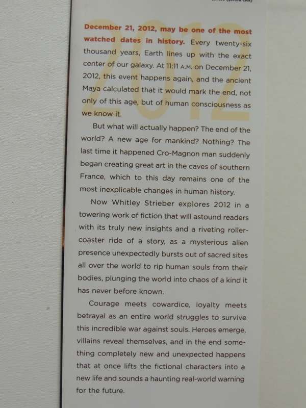 2012 The War For Souls - Whitley Strieber