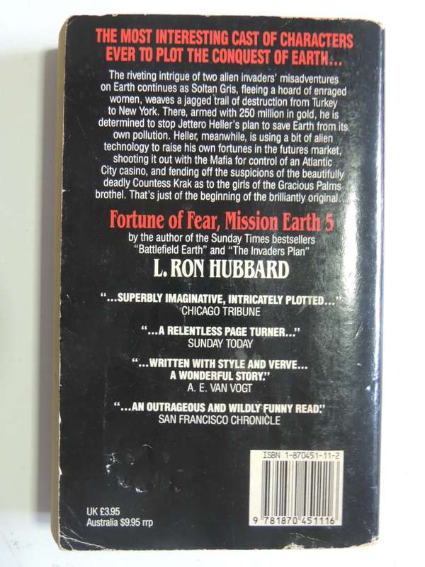 Mission Earth: Fortune of Fear Vol 5 - L Ron Hubbard