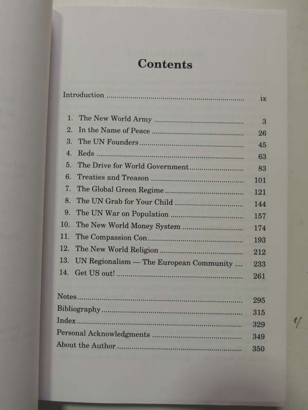 Global TyrannyStep By Step, The United Nations And The Emerging New World Order - William F. Jasper