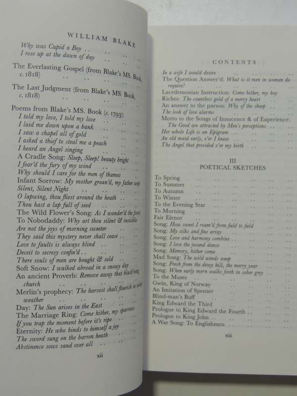 Poems And Prophecies - William Blake